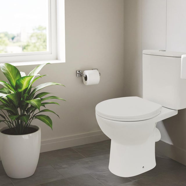 Pack WC ONDLY - Sem rebordo - Mecanismo NF - Descarga horizontal, assento de fecho lento