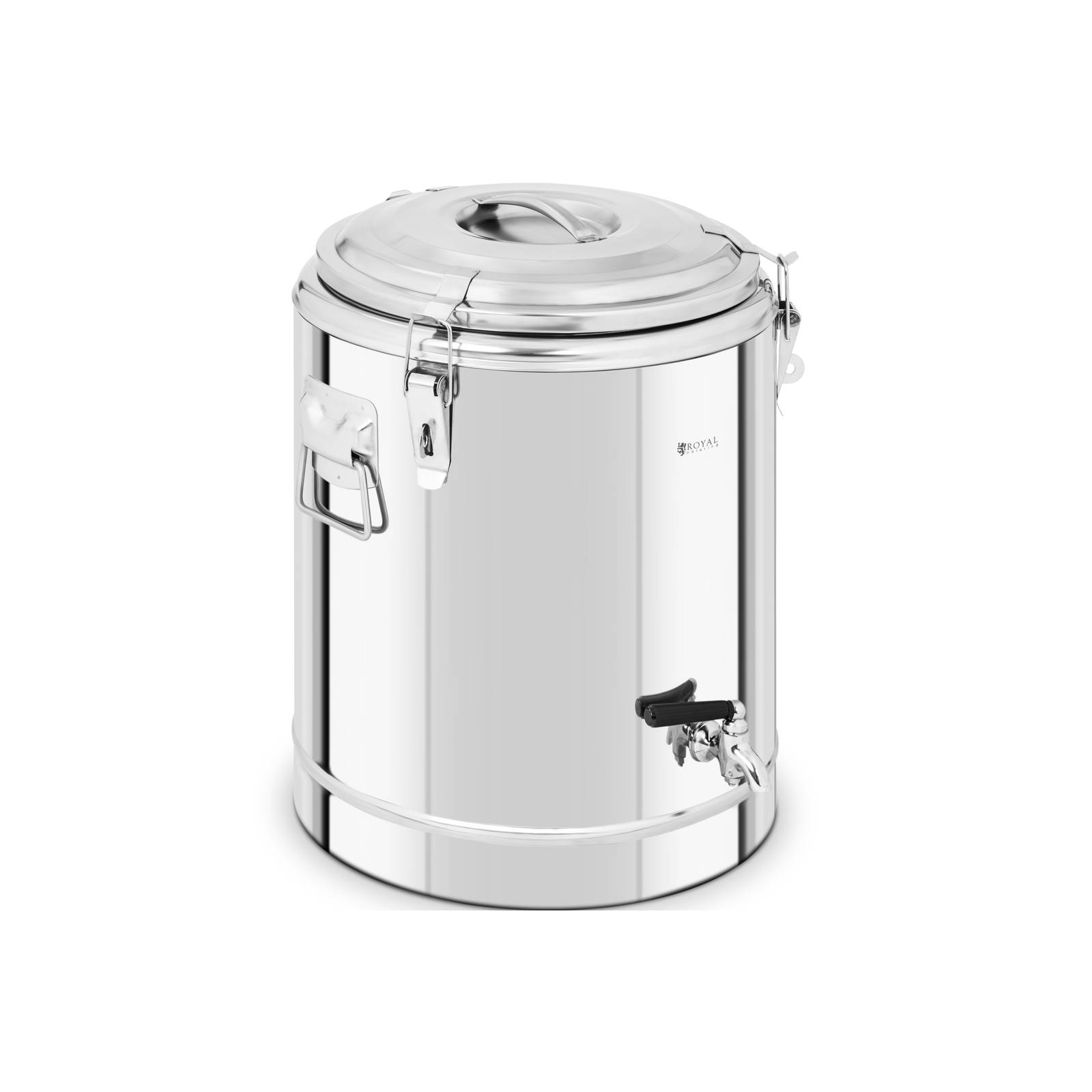 Conteneur Isotherme Inox Alimentaire Professionnel Traiteur Chaud Froid 36 L Double Paroi Renfermant Une Couche Disolation De 30 Mm Couvercle Avec Fermoirs Grenouille 69185480