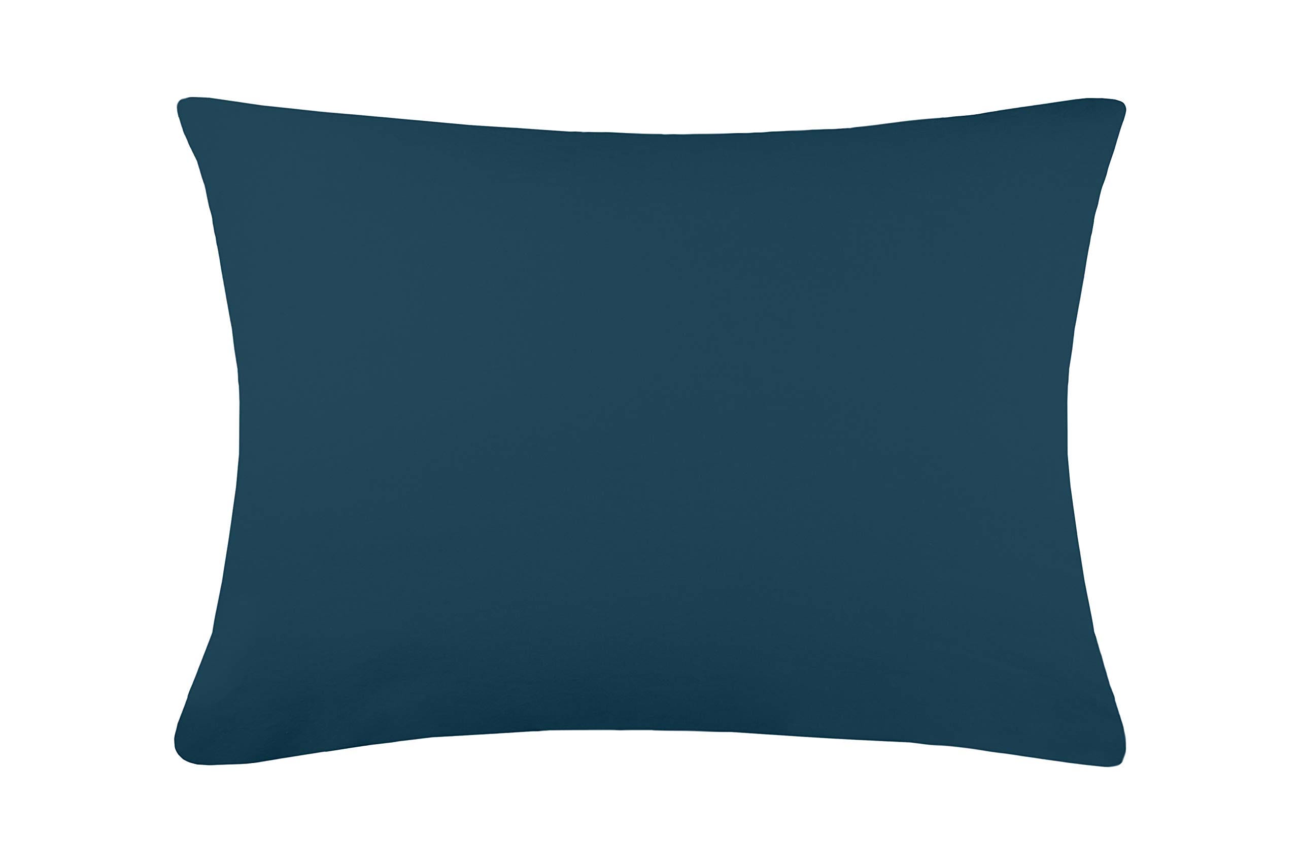 Federa Per Cuscino Quadrato 40X40 Bianco/Bianco Cotone - Cuscini - Foto 5