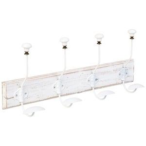 DANLINH&OCVIT Confezione da 6 ganci appendiabiti in legno