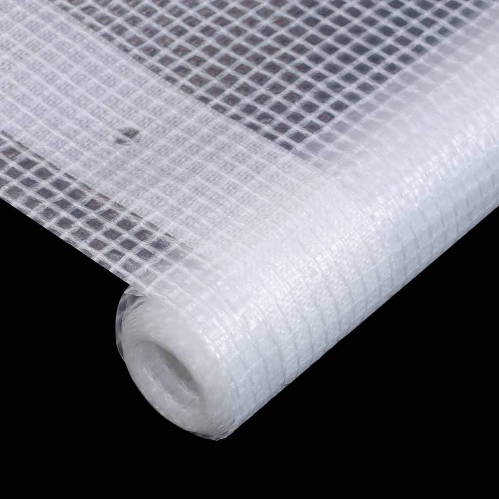 Lona protetora impermeável 260 g/m2 1,5x15 m branca - COMFORTXL - 4
