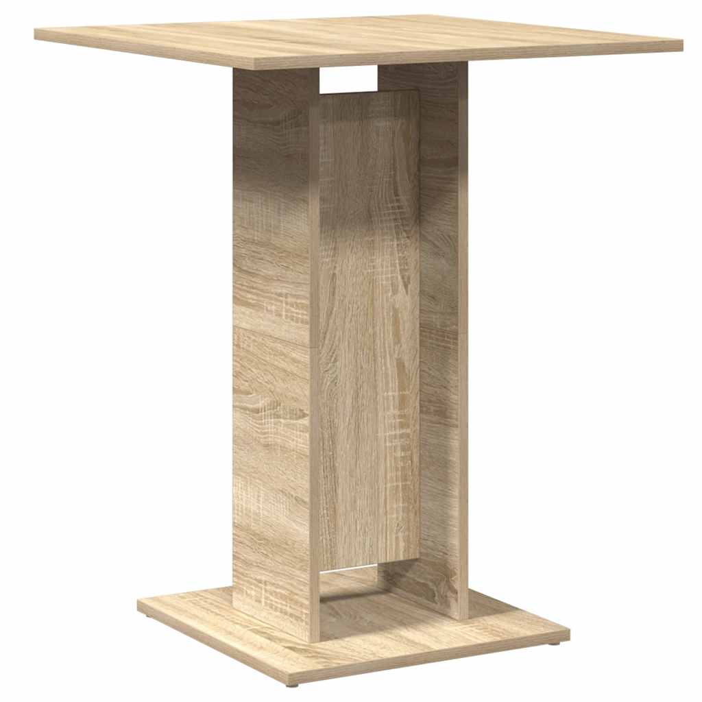VidaXL Mesa De Bistró MDF Marrón Oscuro 50 Cm | Leroy Merlin