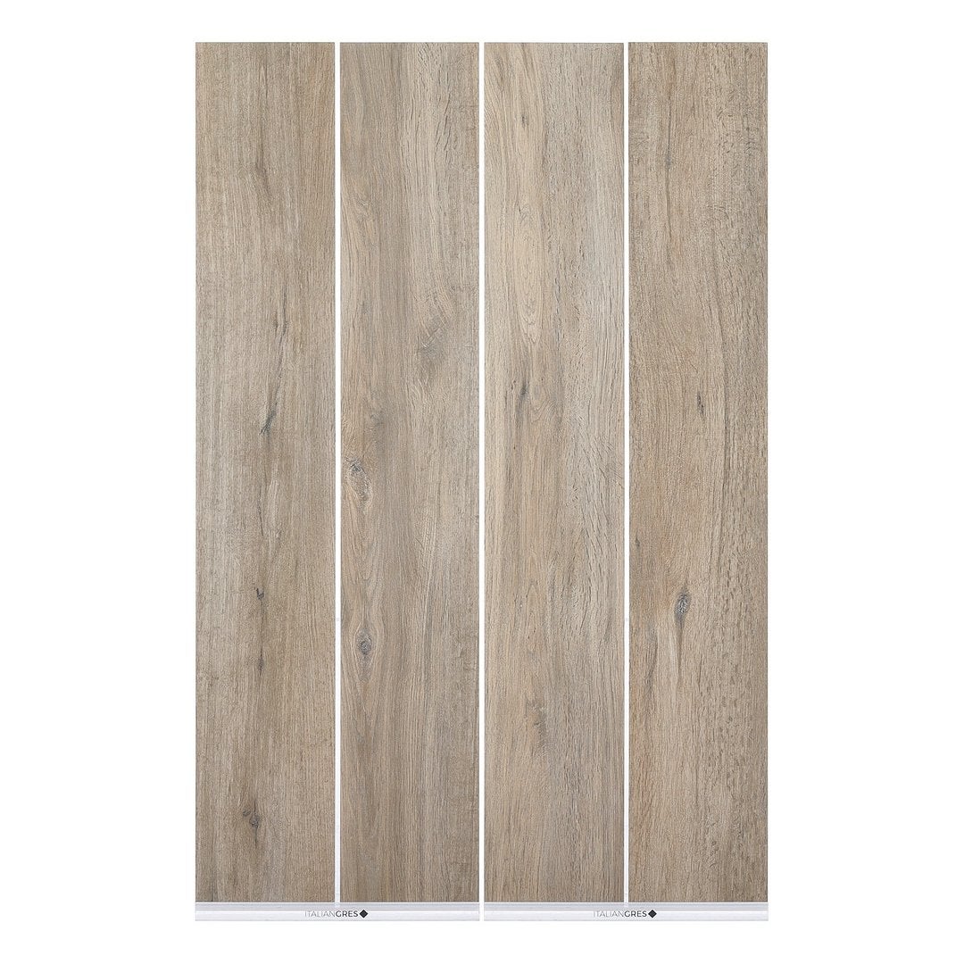 Legno tortora - Piastrelle 20,2x122,2 cm 9,5 mm - CFI 3004 20x120 MATT R10 9 mm - 5