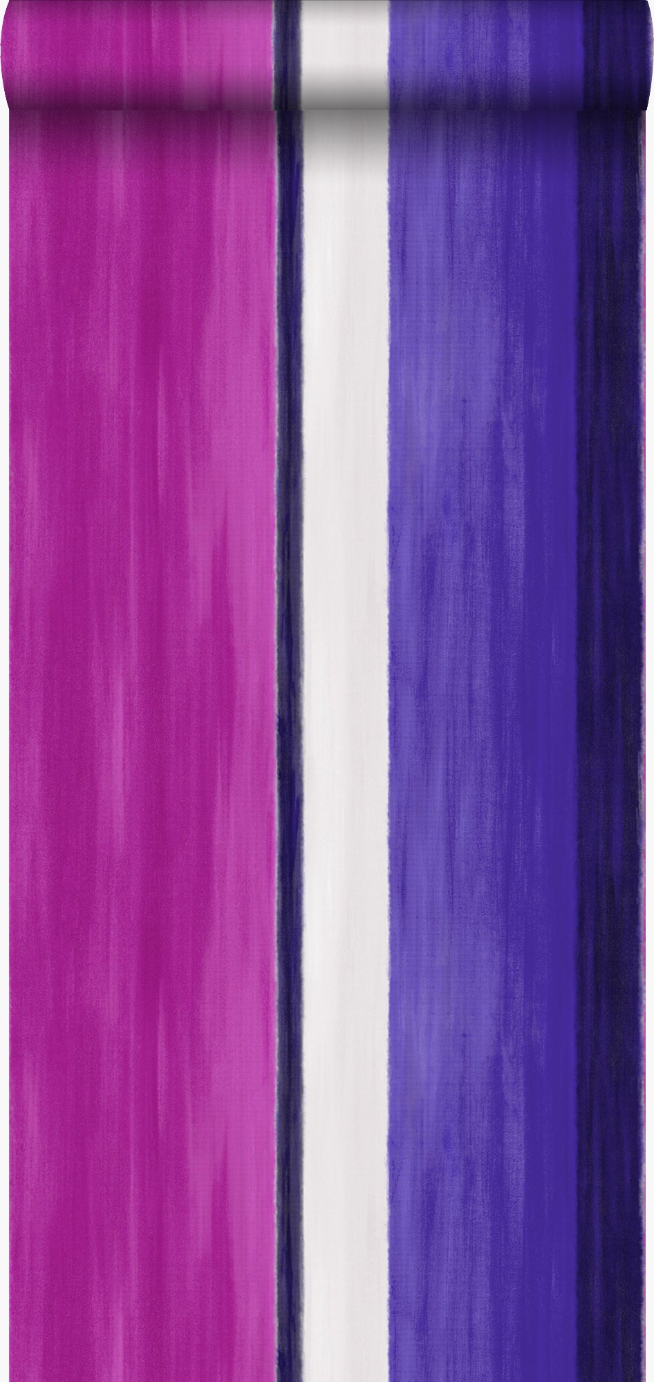 Tapeta paski różowymIfioletowym - 53 cm x 10.05 m - ORIGIN