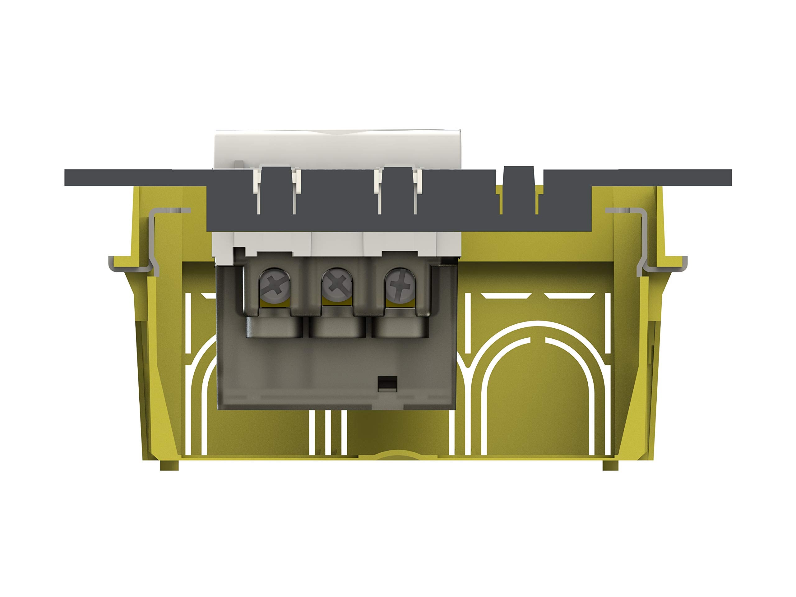 USB P40 3.0A compatibile con Bticino® LivingNow™ bianca - 3