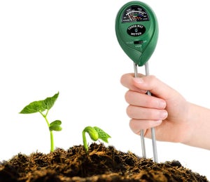 Misuratore Terreno 3-in-1 Professionale – PH, Umidità E Luce, Doppia Sonda, Senza Batterie, Per Giardinaggio Interno/esterno