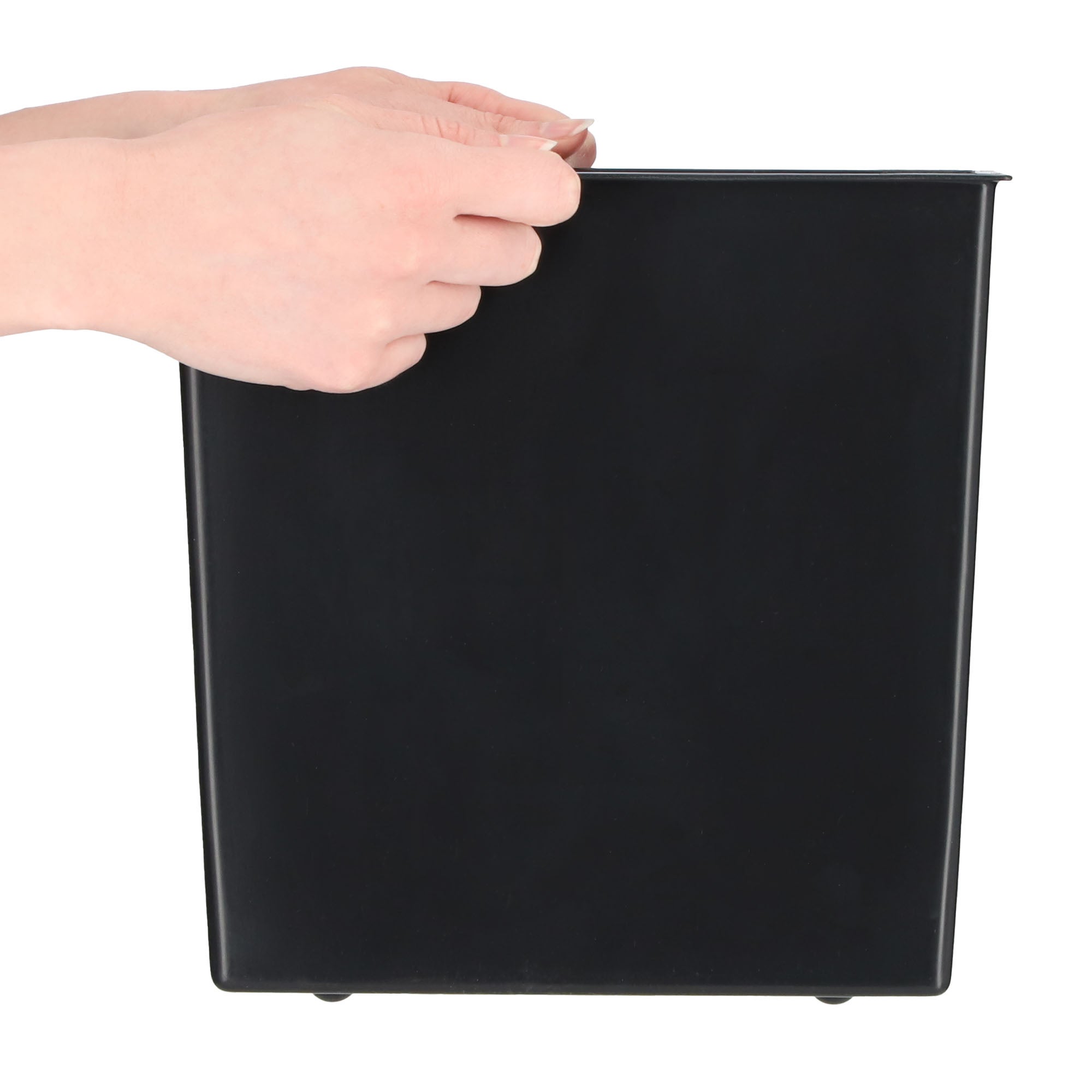 KADAX Vaso da Fiori Alto, Grande Fioriera in plastica per la Decorazione Moderna ed Elegante di Interni ed Esterni, Vaso da Fiori (46,5 cm, Nero) - 5