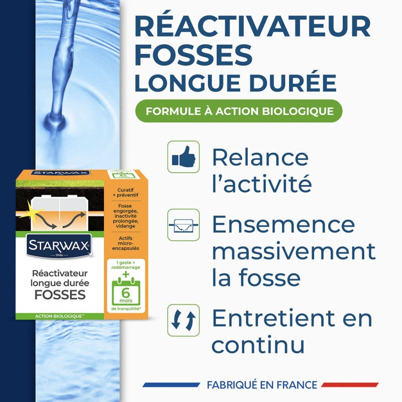 Réactivateur Starwax - Flacon 500 g - 2