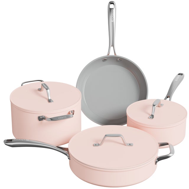 Pampered Chef 10 Inch Flan Pan Set 1700 Metal Tin