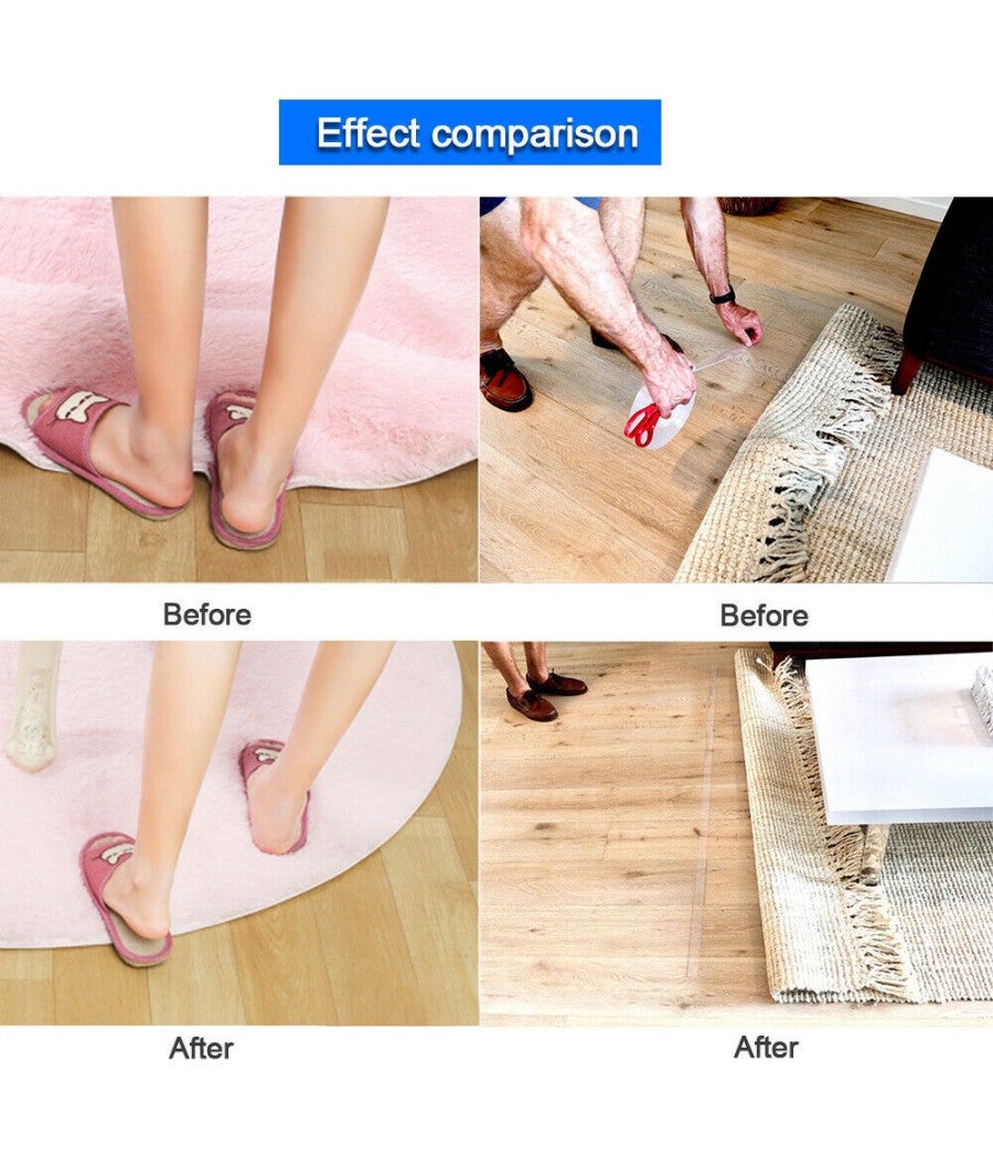 Trade Shop - Nastro Biadesivo Trasparente Milleusi Adesivo Attacca Tutto 3cm X 2 Mt Acrilico - - 5