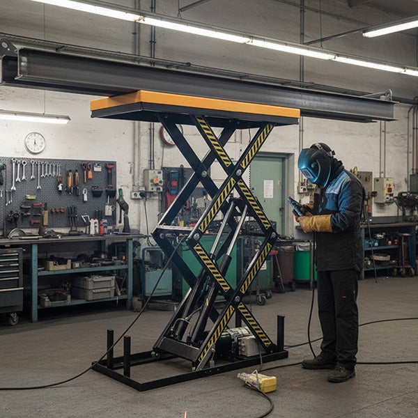 Plateforme élévatrice électrique - Levée max 1780 mm - Capacité max 1000kg - Table de levage industrielle - 1321053120 - 5