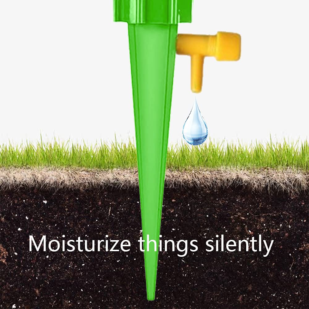 Lot de 12 arrosages automatiques réglables - Facile à arroser - Pour plantes en pot, fleurs, jardin, plantes - 3