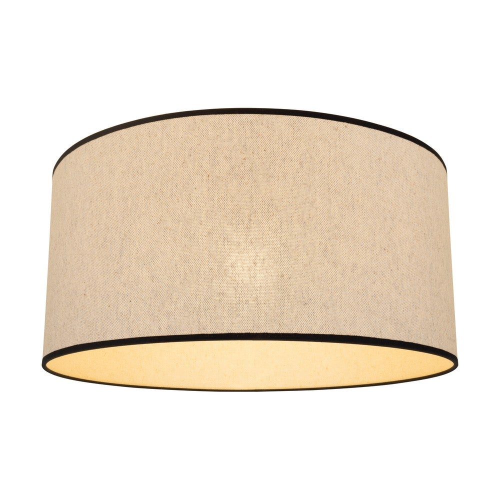 Abat-jour Conique En Lin, Beige, 35 X 10 X 16,5 Cm (référence