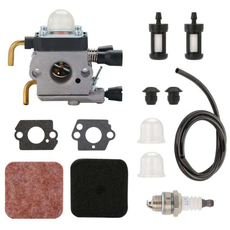 Kit de carburador FS80 FS85 para Stihl FS74 FS76 FS80R FS85 FS85R FS85T ...