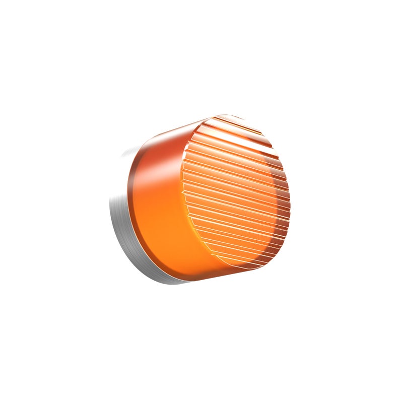 Kinkiet LED Beneito Faure Oma – 8 W, IP65, przełącznik CCT 2000 K/2800 K/4000 K, antyczny aluminiowy kinkiet – bursztynowy