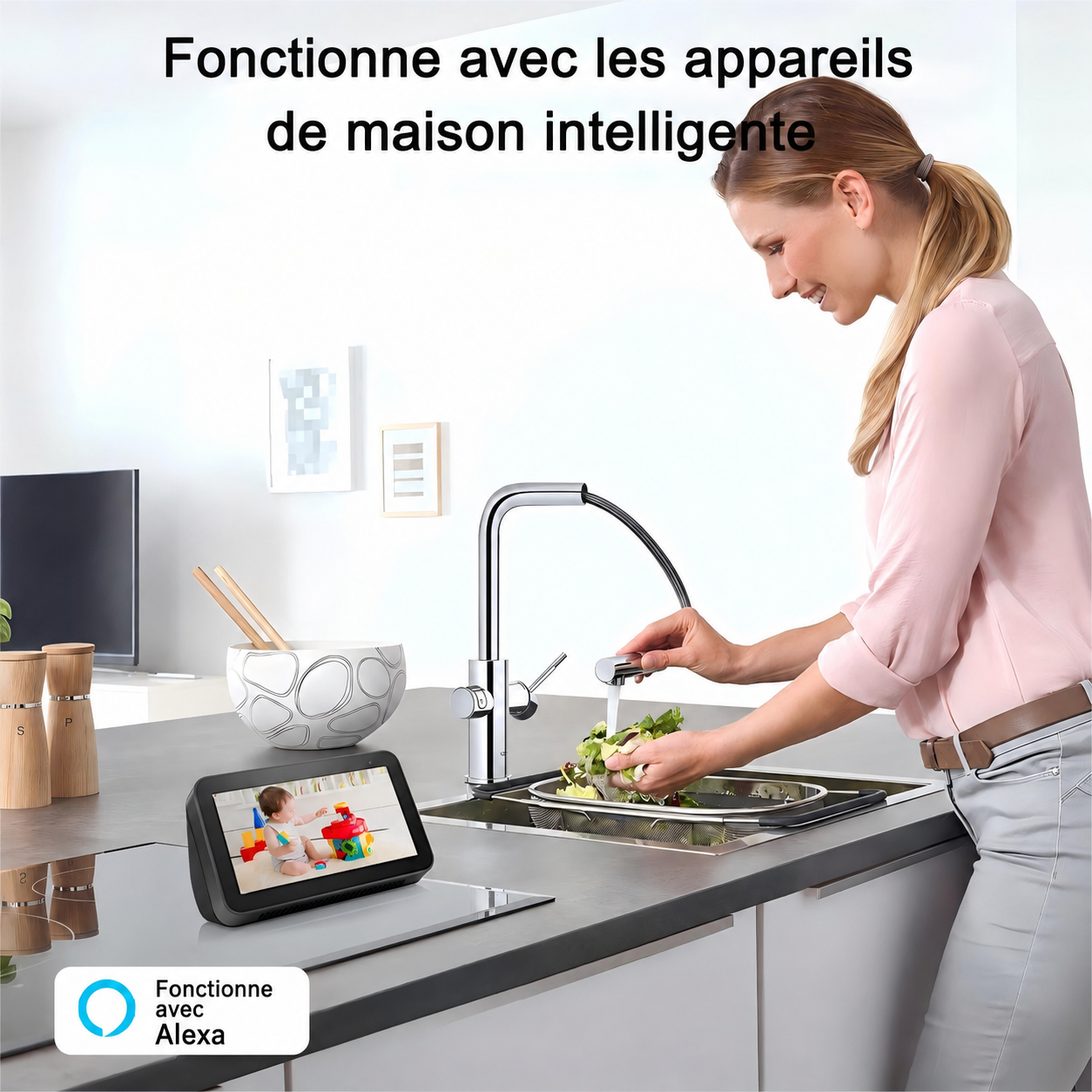 Caméra de Surveillance Sans Fil Extérieure 4MP, caméra à batterie avec panneau solaire intégré, ZOOHI, WiFi 2,4Ghz et 5Ghz - 8