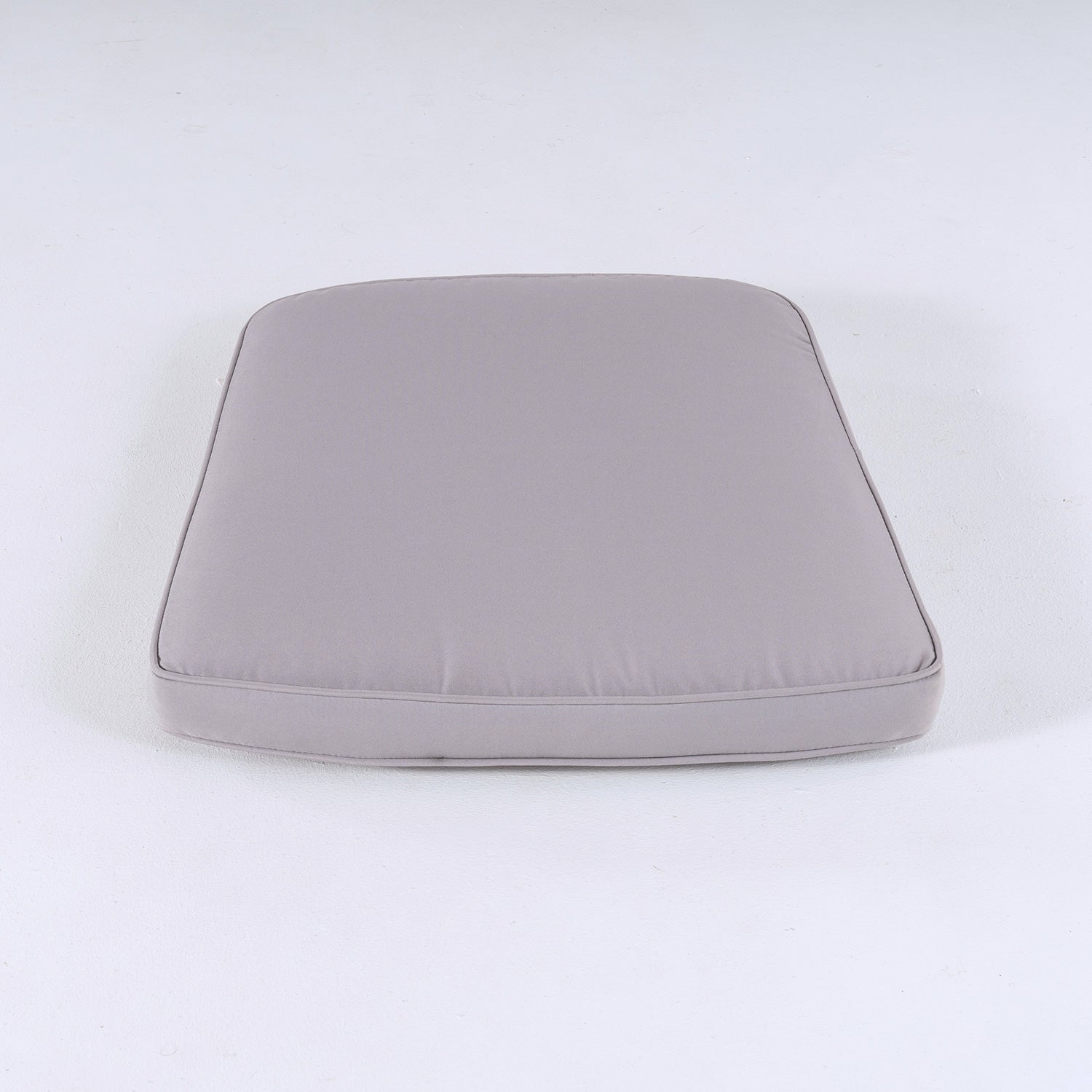 Pack de 6 cojines para sillas de jardín con forma curva color piedra, ajuste ergonómico 45x47 cm - 8