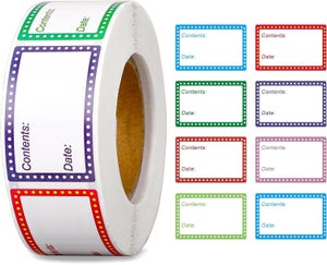 500 Pezzi Etichette Regalo Di Natale, Adesivi Per Incartare - Foto 9