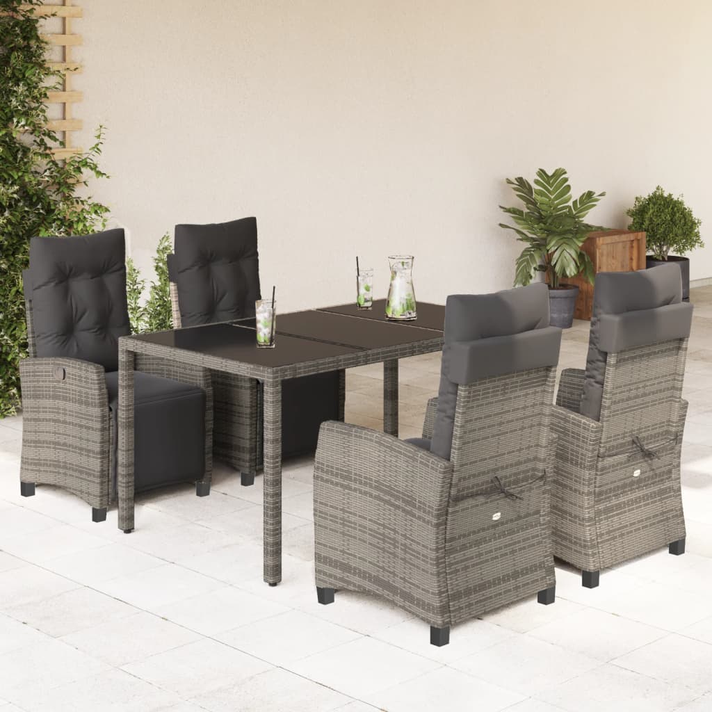 Mobilier à dîner de jardin & Ensemble de 1 table avec 8 chaises & et Mobilier à dîner de jardin & Ensemble de 1 table avec 8 chaises & et