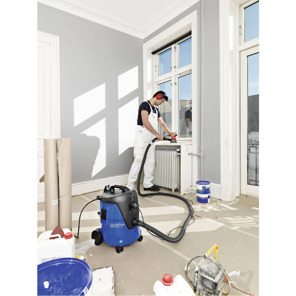 Aspirateur de chantier eau et poussières AERO 21-21 PC EU - NILFISK 107406601 - 7