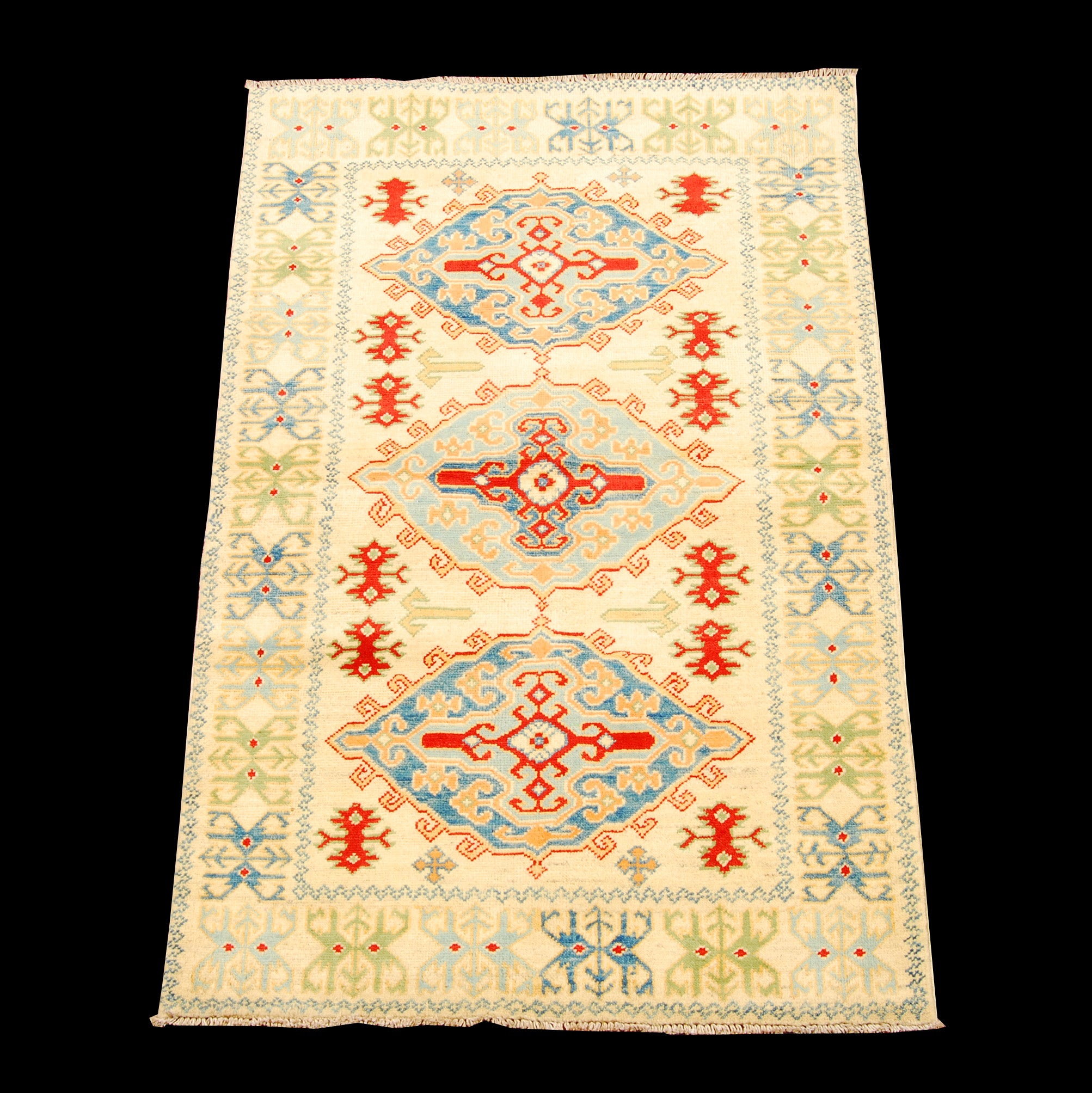 Afgani Pakistan Dywan Tapis Teppich Alfombra Dywan Ghazni 150x94 CM