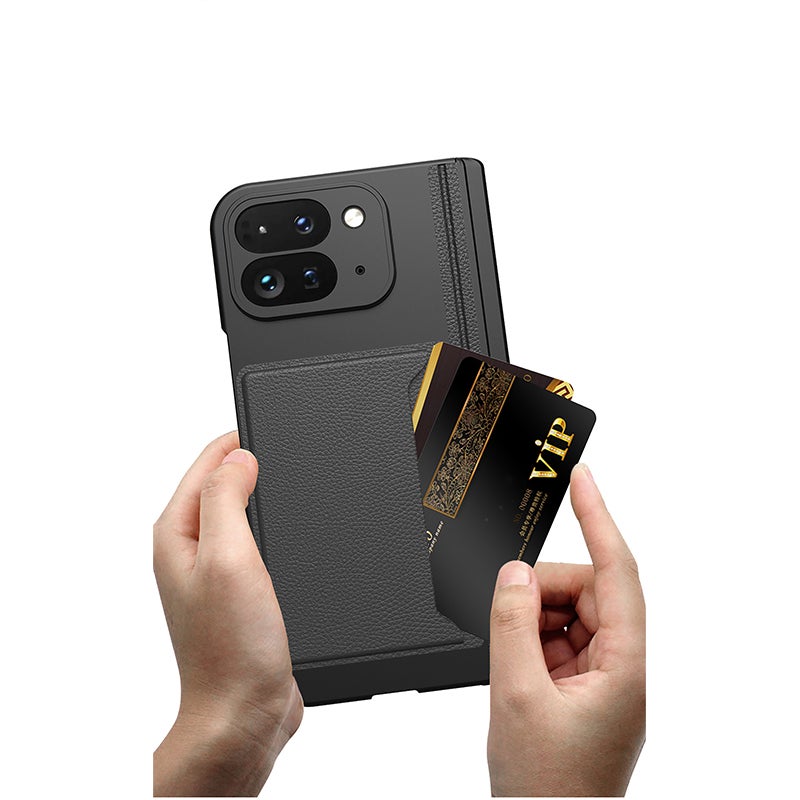 mumbi Custodia compatibile con Google Pixel, chiaro nero