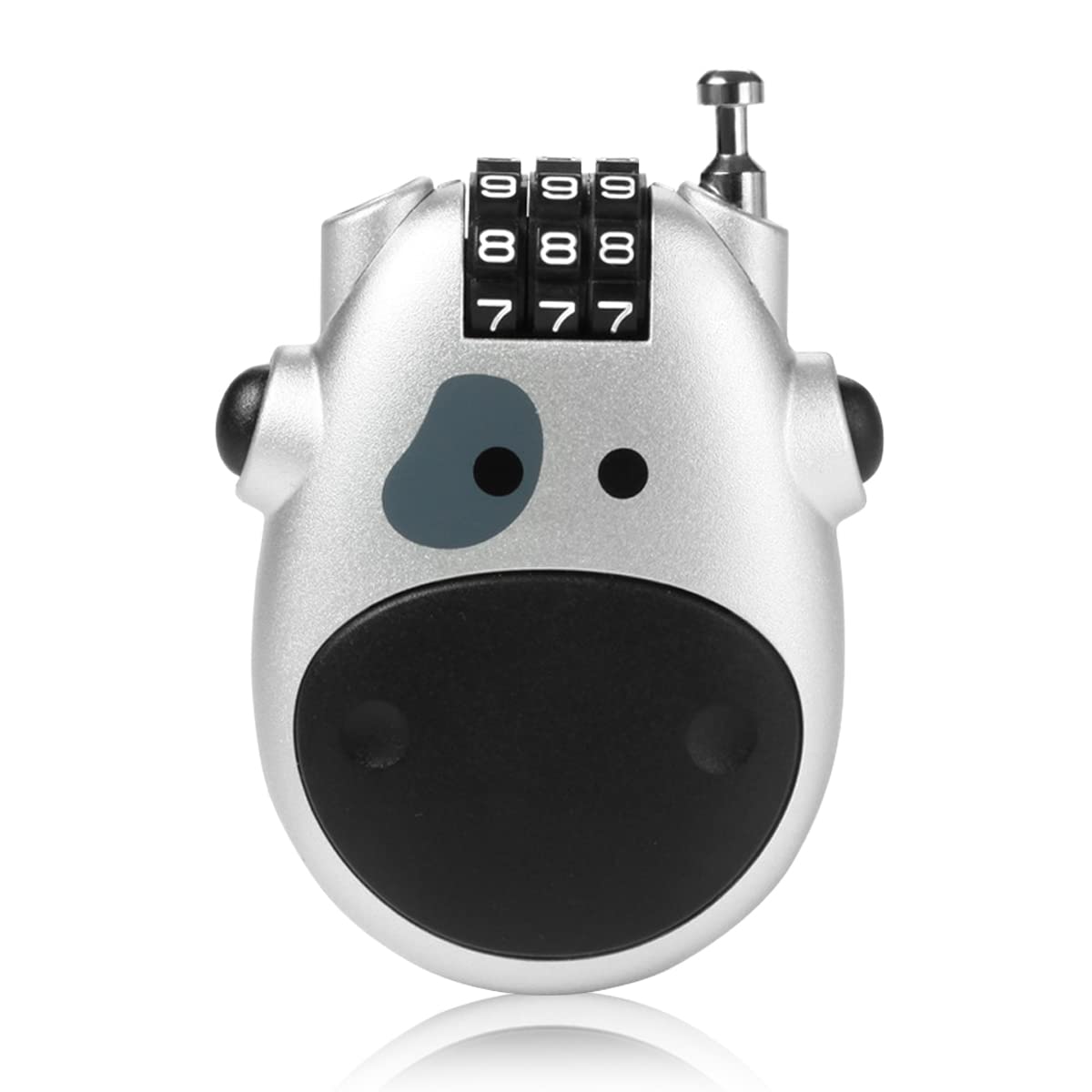 Serrure à Combinaison Avec Câble Bobike Maxi - Pour Siège Enfant Vélo, Sécurité | Fabriqué Au Portugal