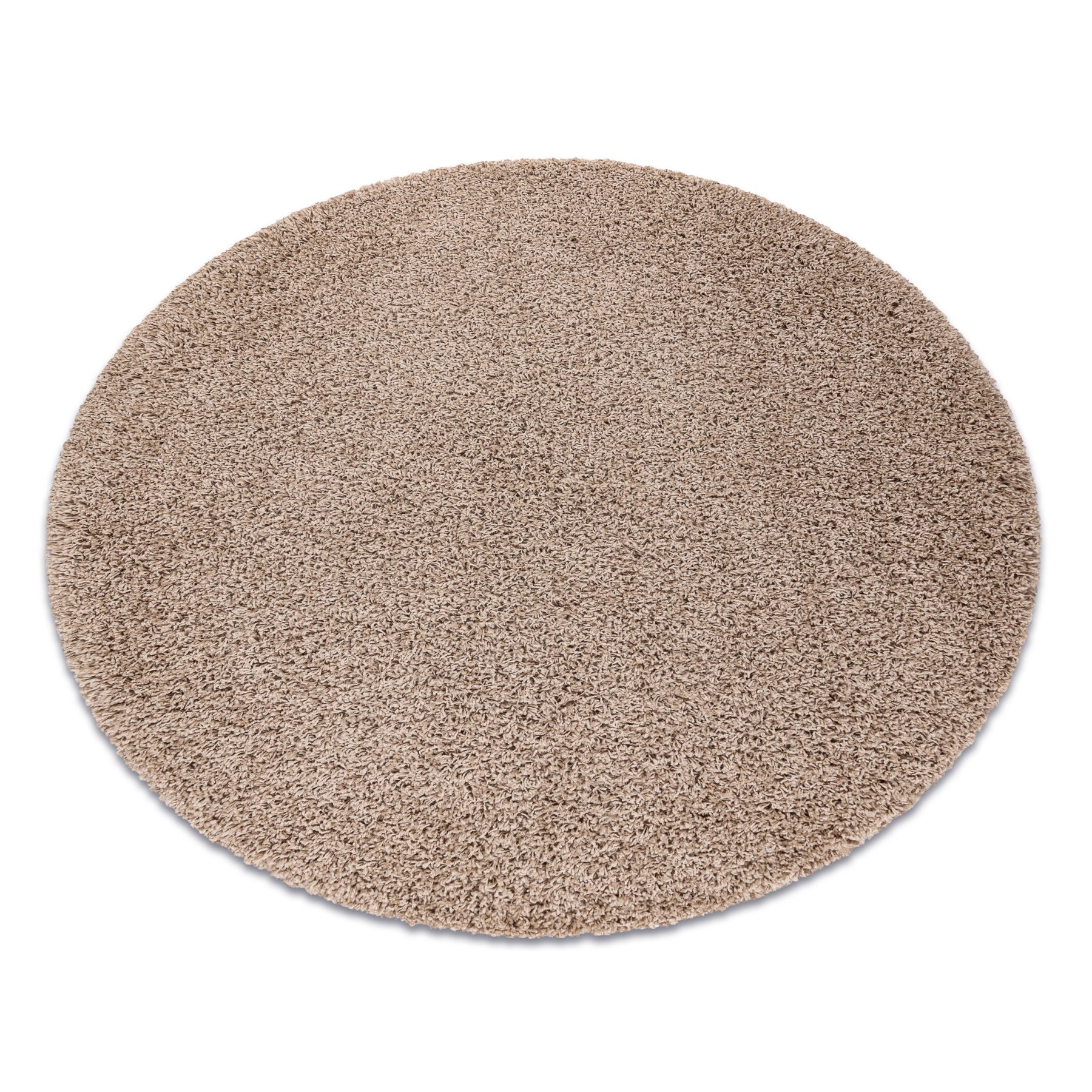 Dywan SOFFI koło shaggy 5cm beż koło 160 cm