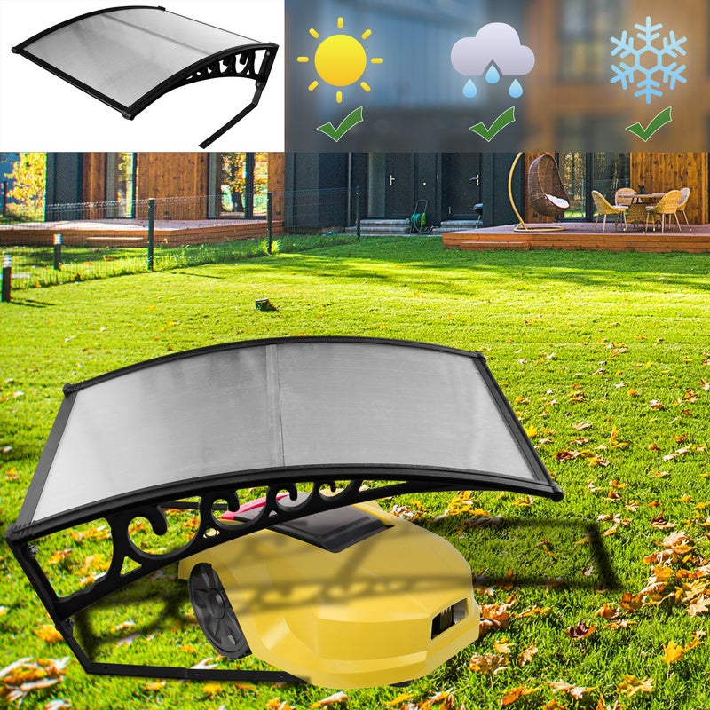 Garage pour tondeuse à gazon Capot de protection contre la pluie Toit de protection pour tondeuse-robot - 5