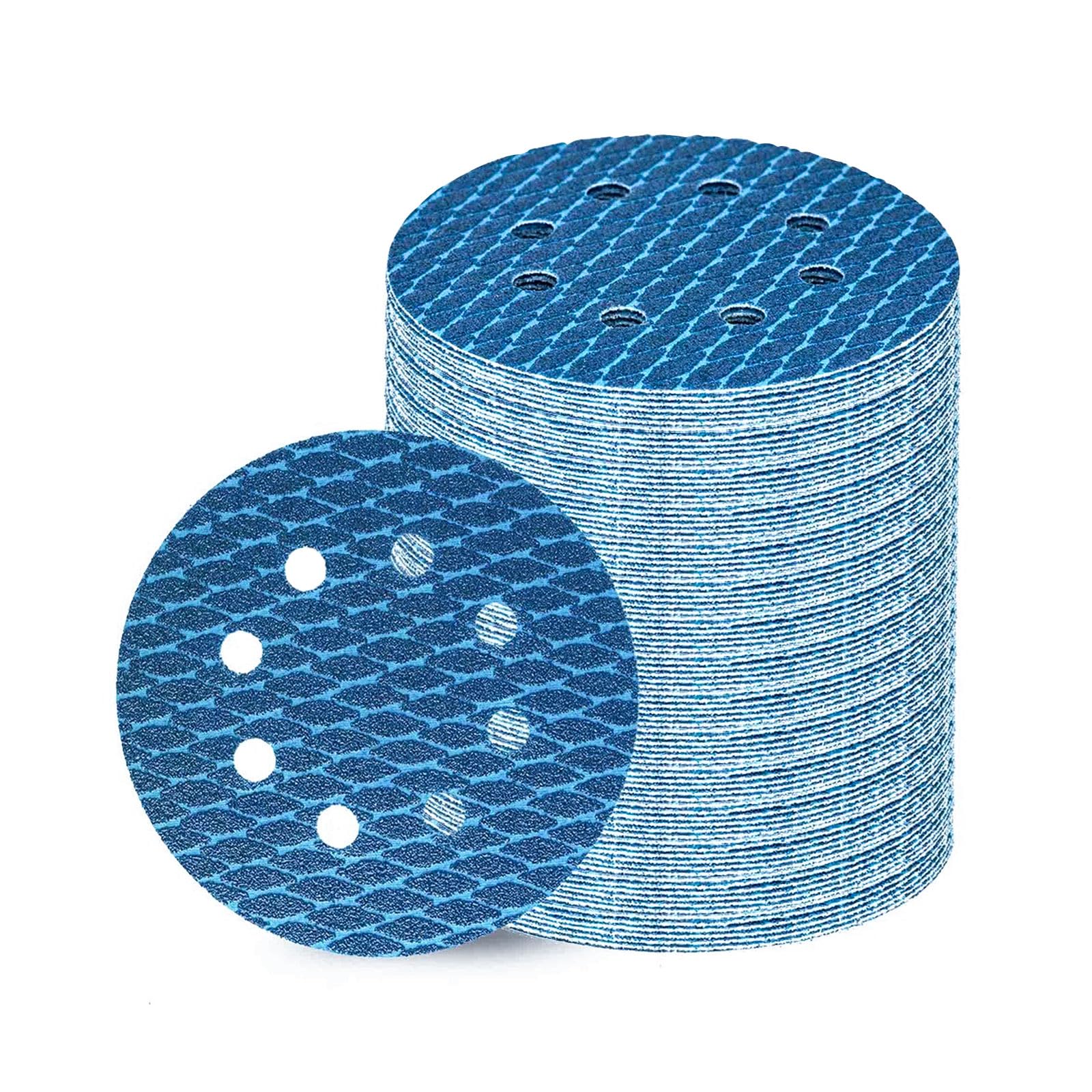 80pcs Disque Poncage 125mm 8 Trous Grain P400 Id al Pour Disques 80pcs Disque Poncage 125mm 8 Trous Grain P400 Id al Pour Disques