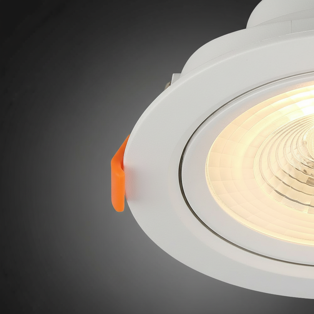 7W LED Reflector Downlight 7W Round 6400K - 2