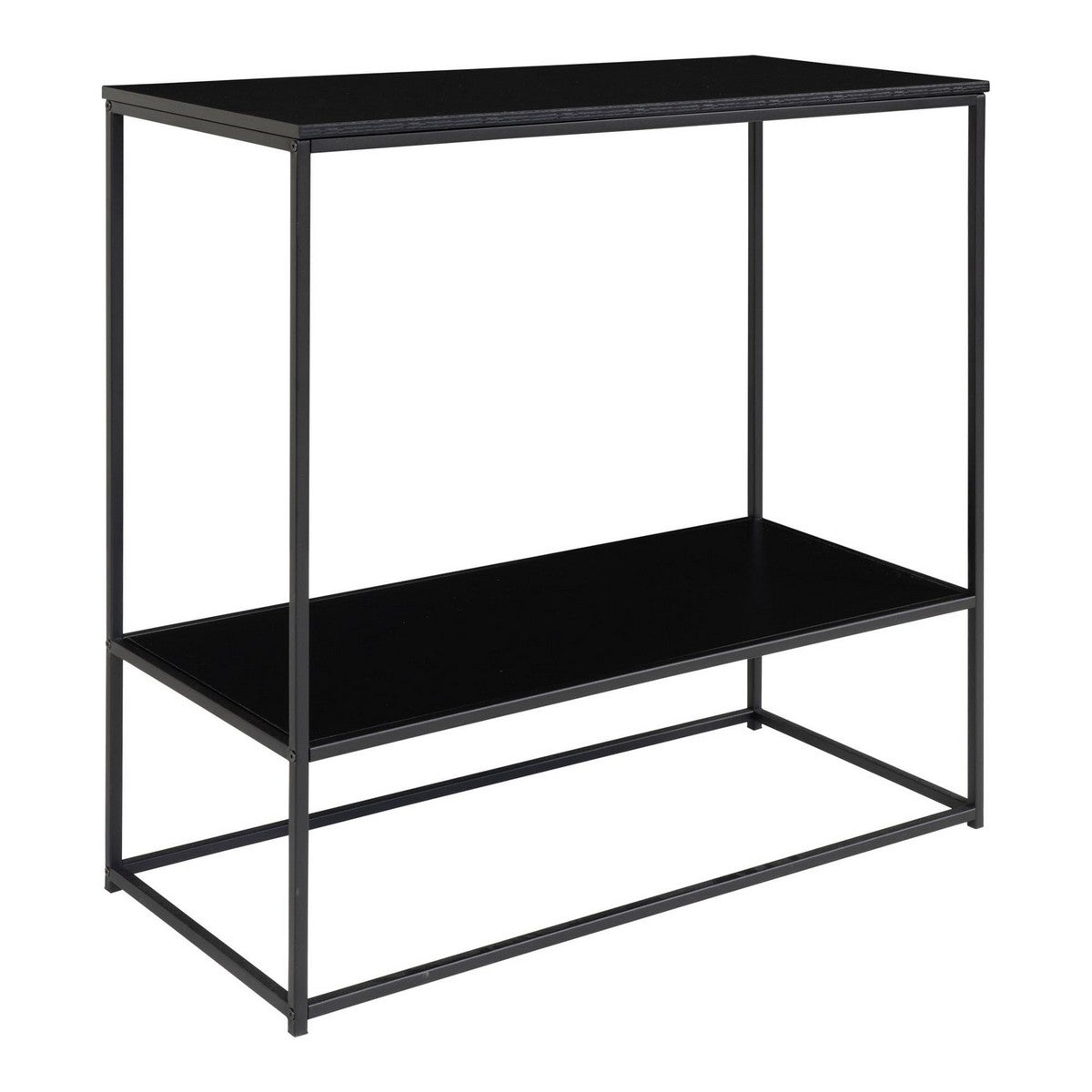 Stolik Konsolowy Życie, Metal, Czarny, Seven Design