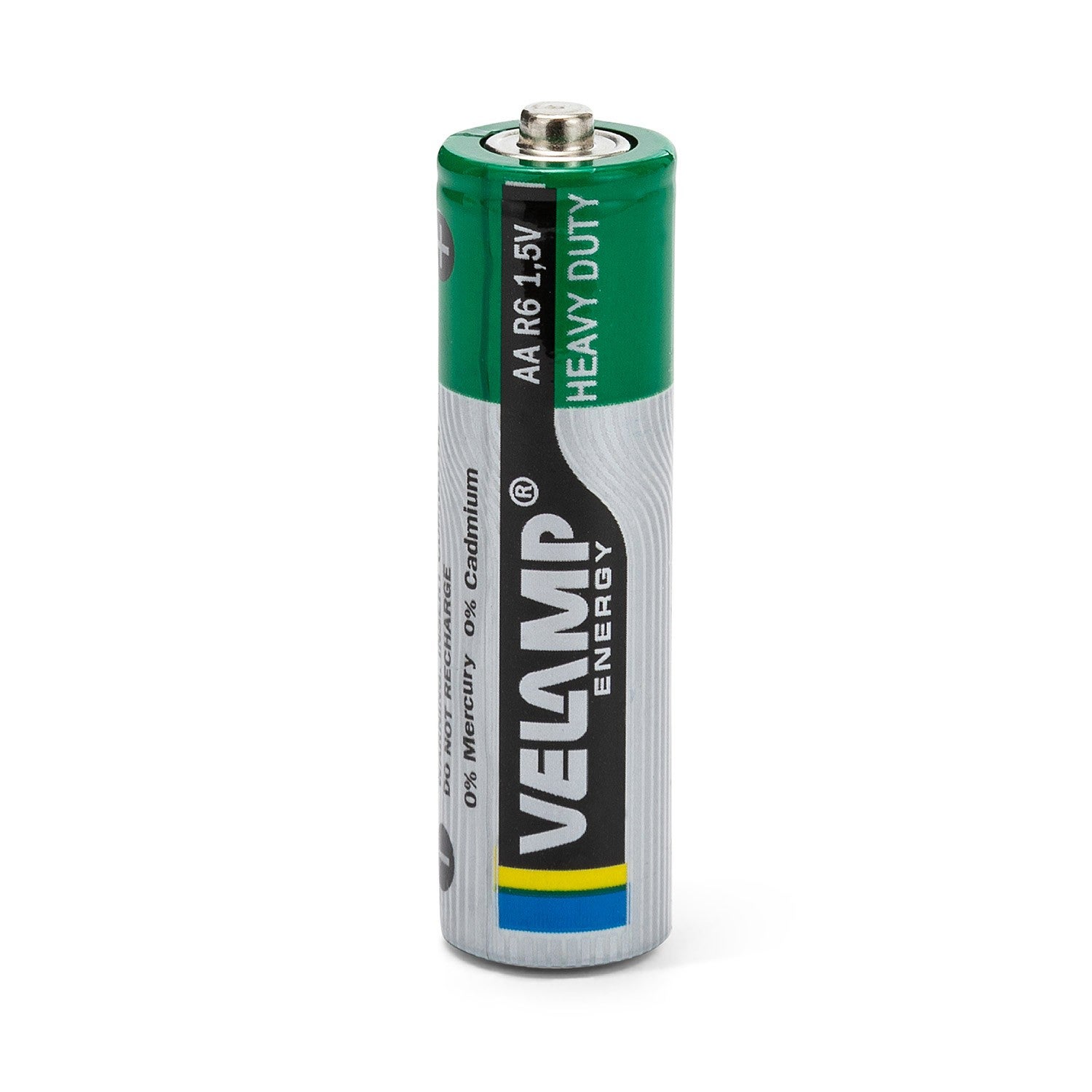 Blister de 4 piles R6 AA saline - 2