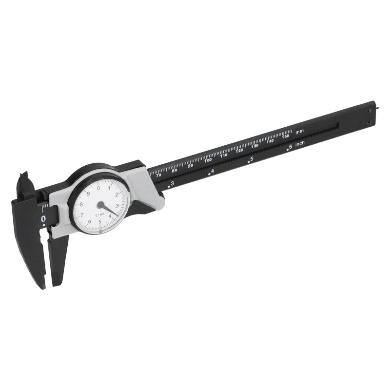 Compas vernier à réglage ABS 0‑150mm, Outil de mesure métrique portable ...
