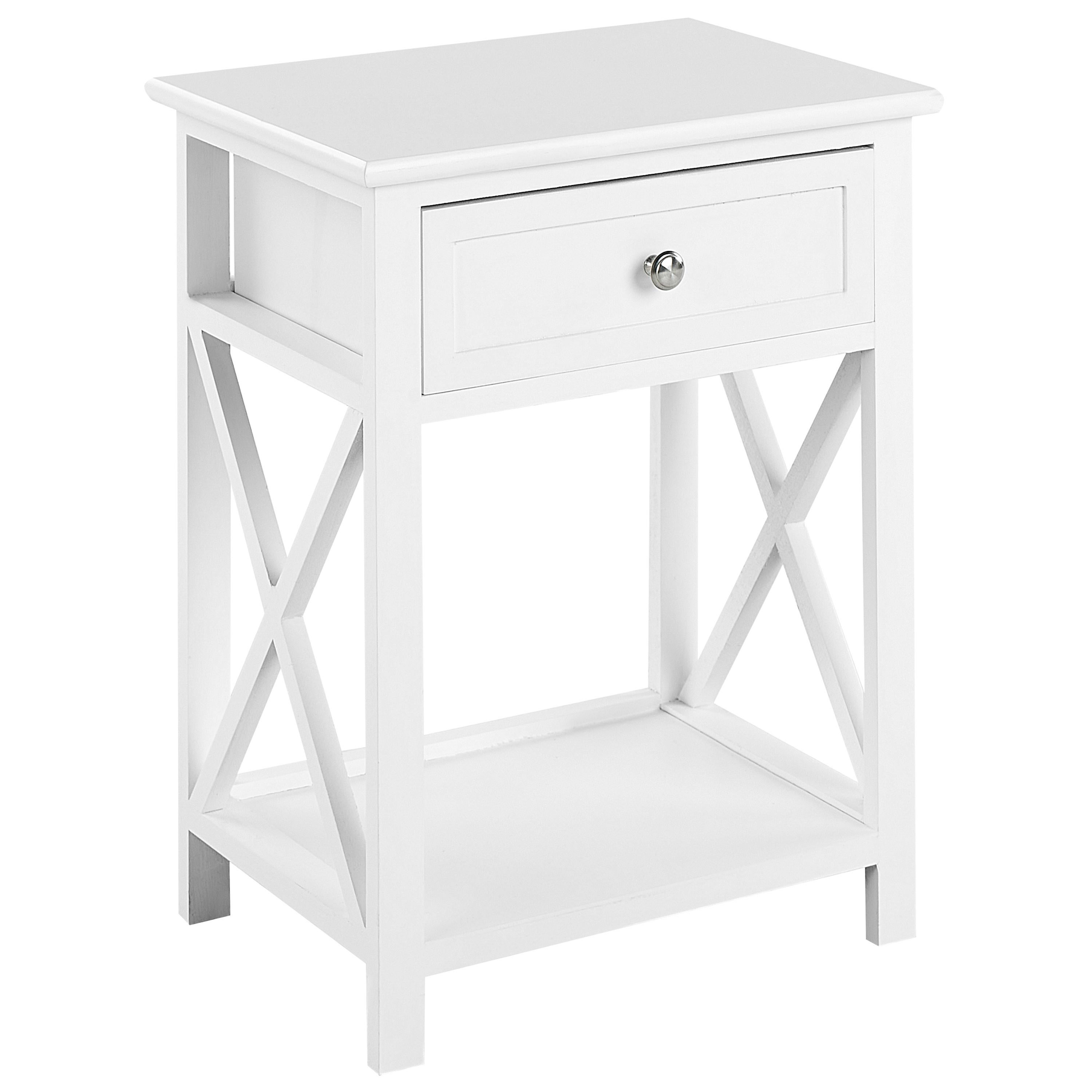 Table de chevet bois clair LUBOCK