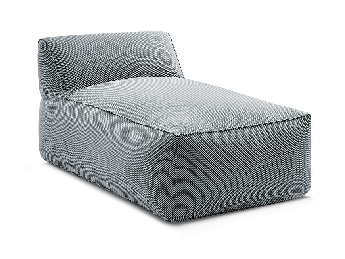 BOBOCHIC Méridienne sans accoudoir pour canapé de jardin modulable ...