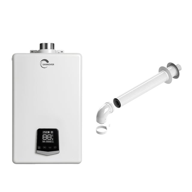 Calentador de gas estanco Balnevia BasNox Sannover 12 l/min, propano/butano