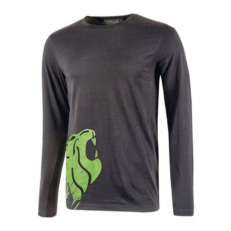 Tee-shirt manches longues Alien gris - U Power - Taille S - 3