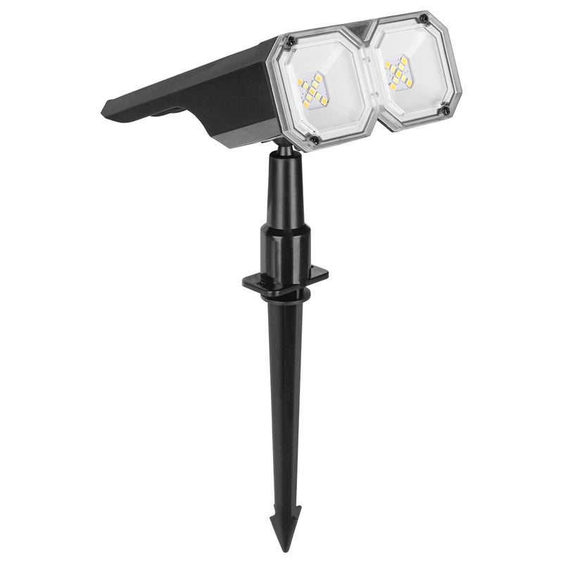 Lampa LED solarna wbijana DUO 2700K/6500K z ładowaniem USB 100lm IP44 MasterLED