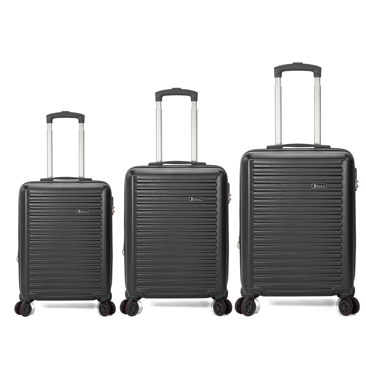 SERENIUX BlancNeige セット Juego Maletas BENZI BZ5845N 3 Piezas Rígidas Extensibles ABS