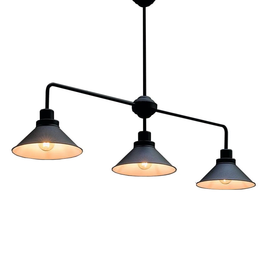 Lampa wisząca Craft czarna 3xE27x60W wym: 71 x 117 x 26 cm metal Nowodvorski Lighting