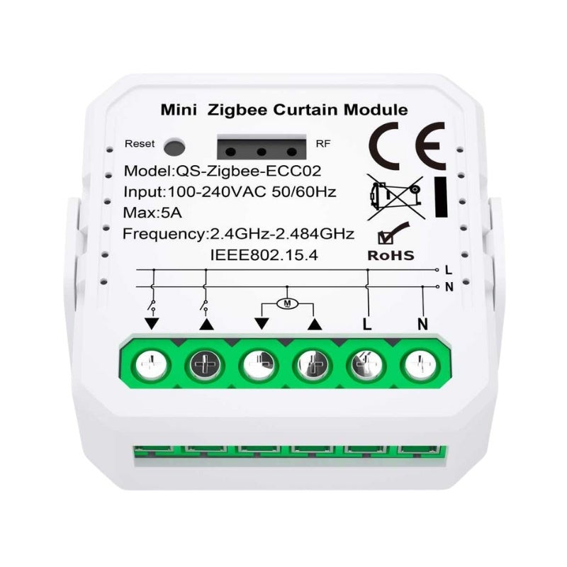 Module Interrupteur pour Volet Roulant - Kit 4 interrupteurs + 1 passerelle / Zigbee - SILUMEN - 4