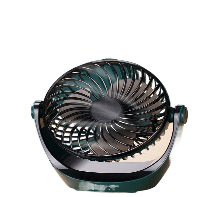 Przenośny cichy wentylator, mini mocny wentylator, 3 prędkości mały wentylator stołowy do sypialni, biura, domu, kuchni (obrót 360°