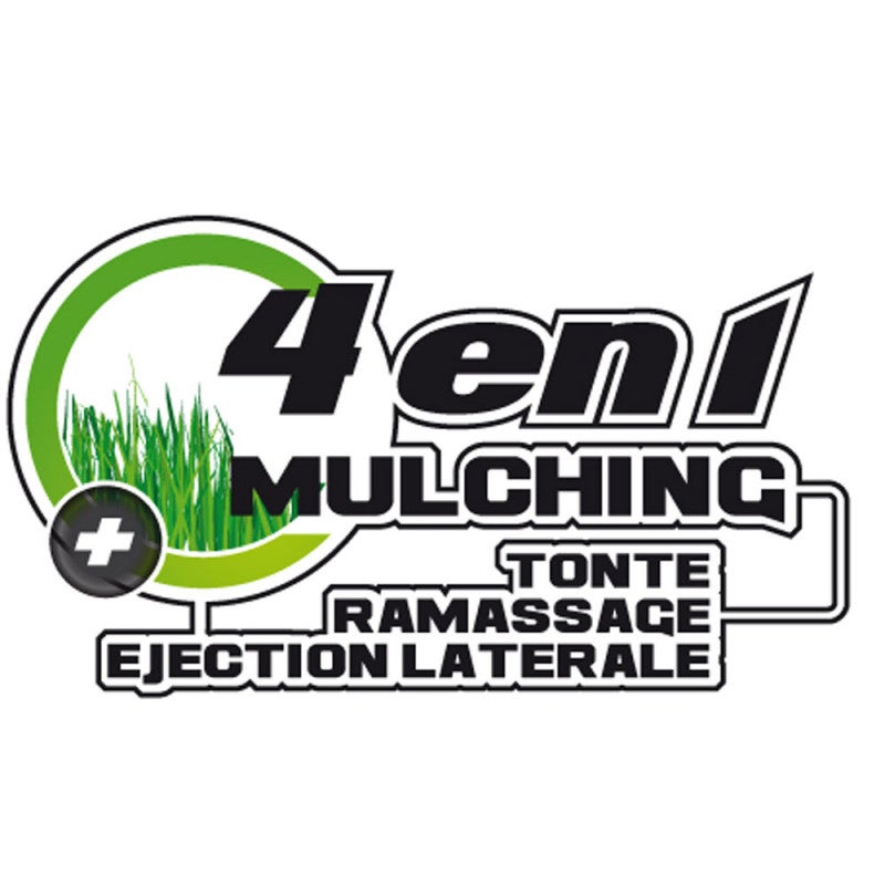 Tondeuse thermique tractée 4 en 1 mulching 46 cm 4CV 144cm³ STEINER - 9