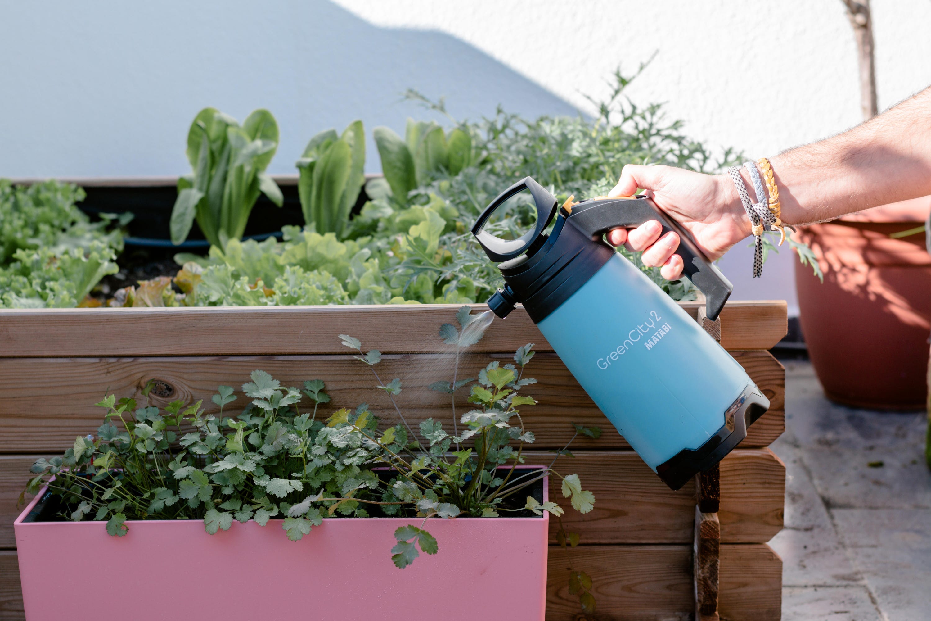 Opryskiwacz ciśnieniowy Greencity 2 MATABI ogródek miejski 1,5 l - 3
