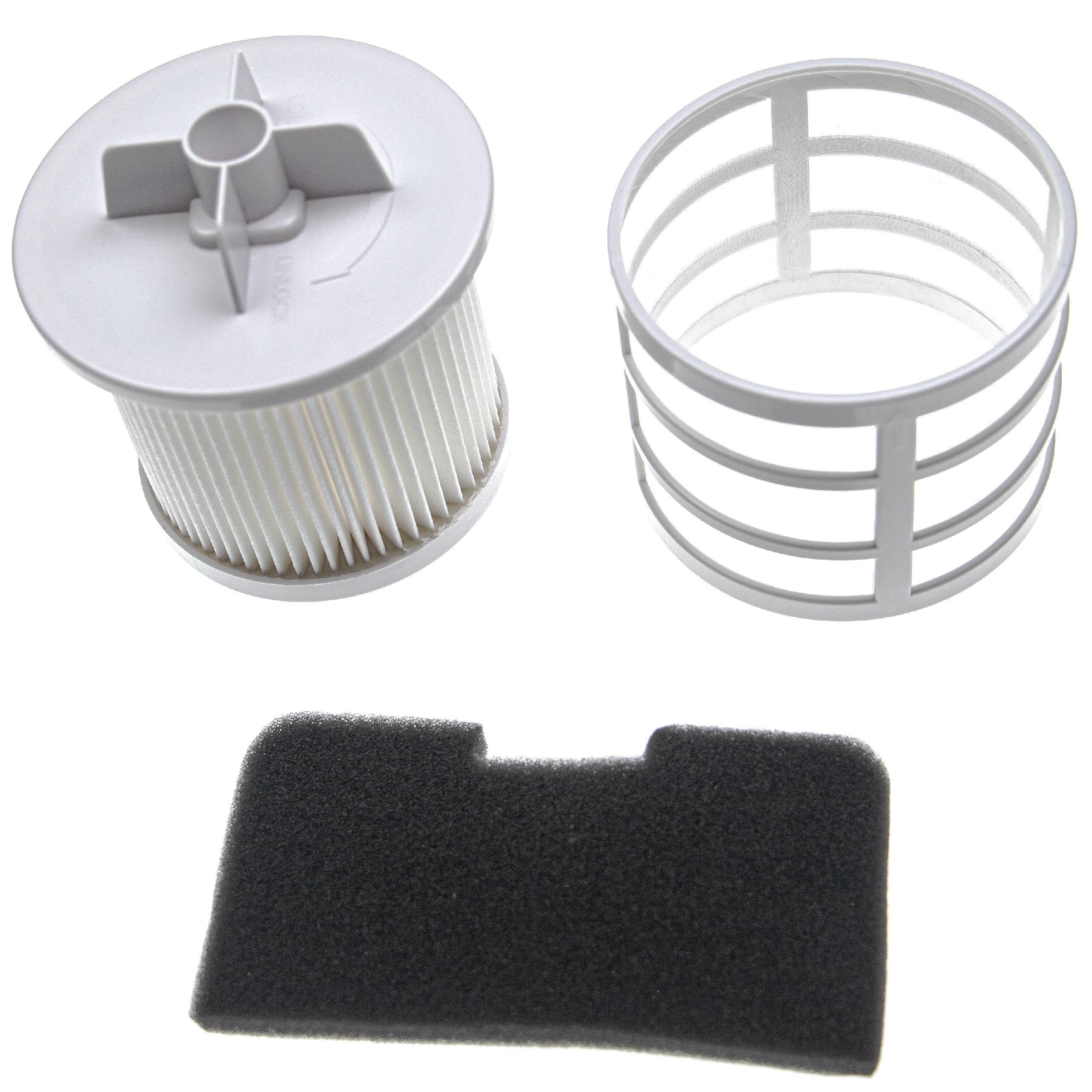 Vhbw 2x Filtri Per Aspirapolvere – Sostituisce Hoover 35601328, U66 – Filtro Aria Di Scarico E Pre-Motore