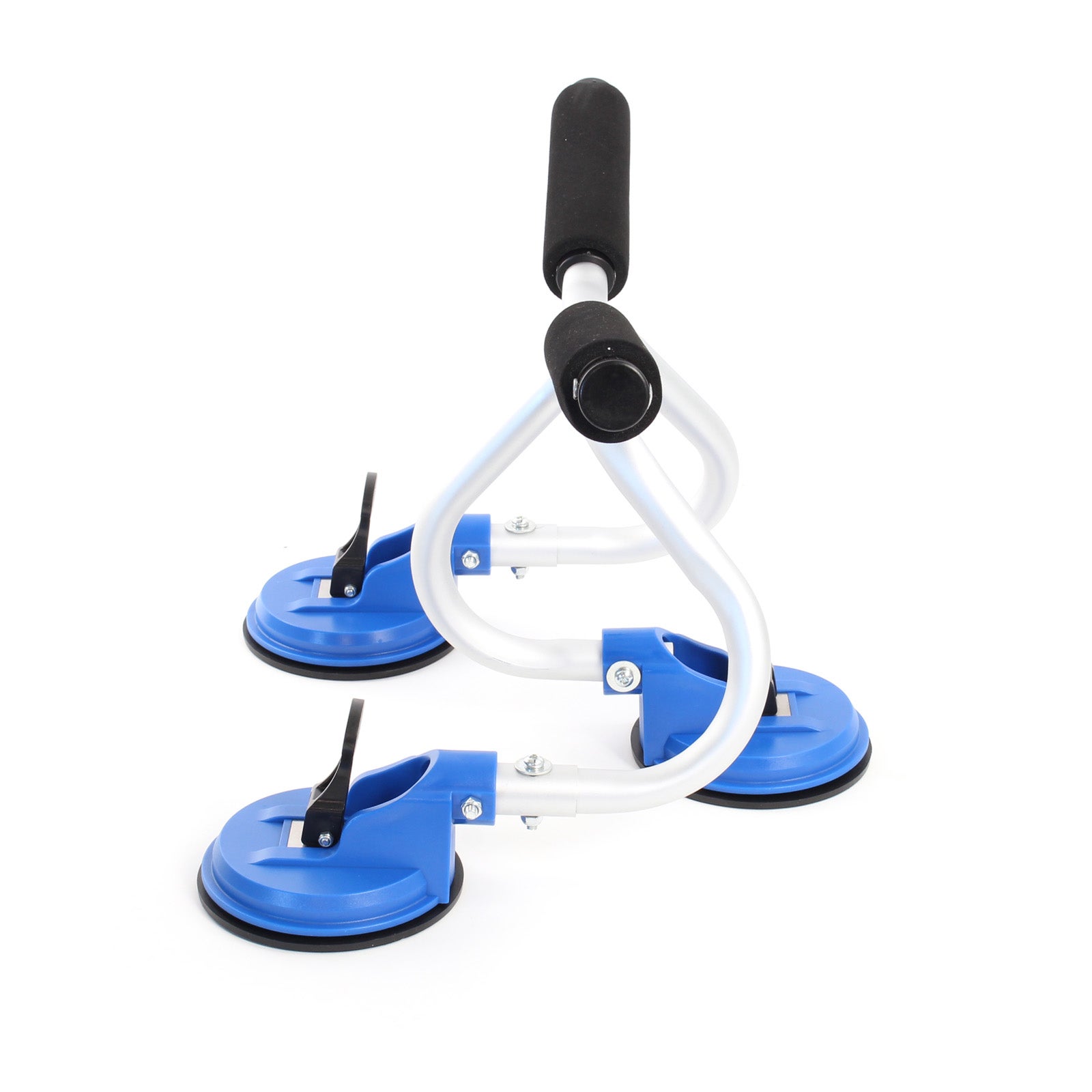 Porte-canoë avec ventouses - 400 x 340 x 320 mm - capacité de charge max. 100 kg - en Aluminium - Support Rouleaux de Chargement Aide… Toboli - 3