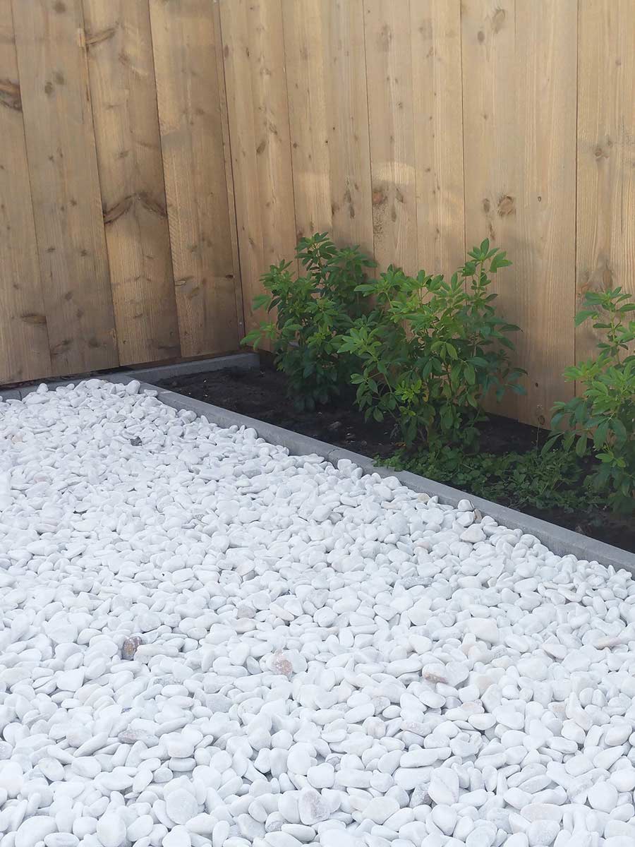 Canto Rodado Blanco Intenso 25 - 40mm Bolsa de 20KG 20kg bag - 2