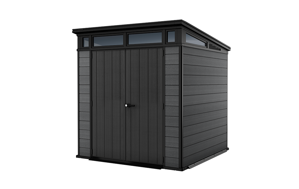 Keter Abri de jardin Cortina 77 , rangement durable en résine de style