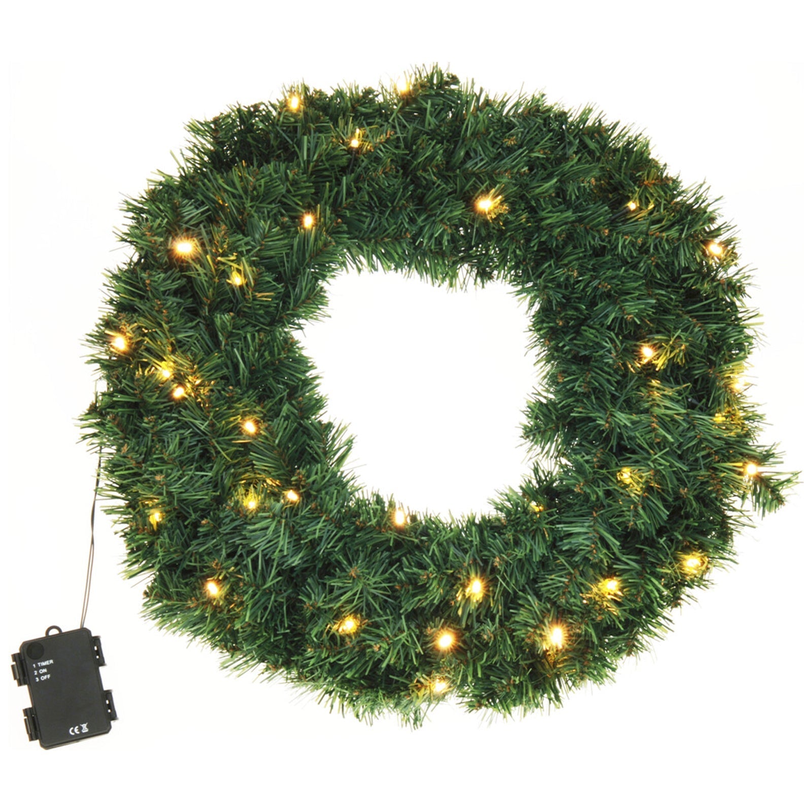 6 ghirlande natalizie con luci, 1,8 m, 25 LED, a batteria, con bacche rosse e pigne, decorazioni natalizie per casa, finestre, camino, scale (bacche rosse